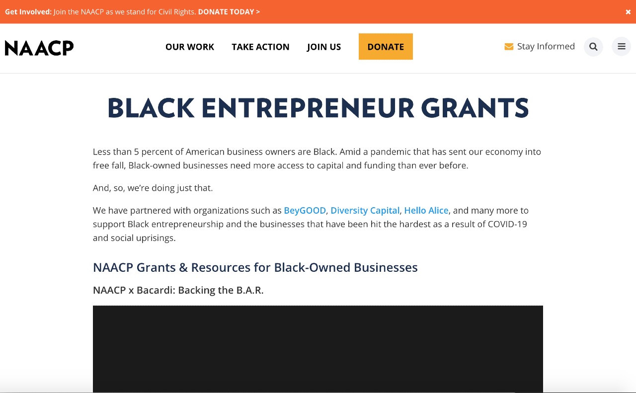 Black Business Grants Minority Small Business Grants