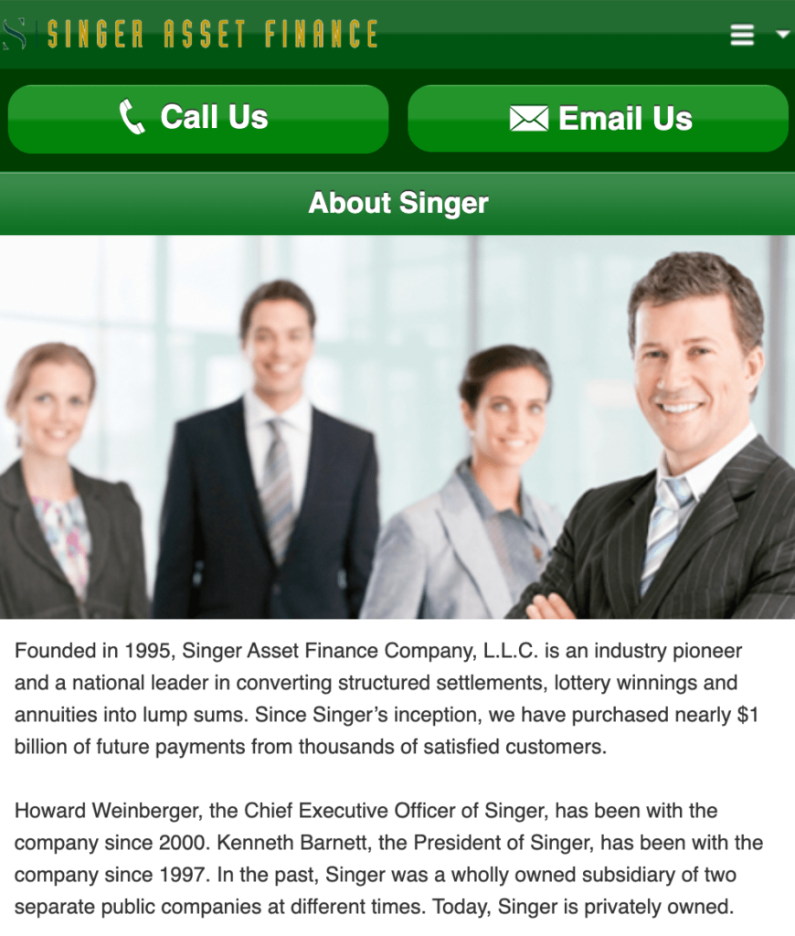 Buyer 24, Singer Asset Finance